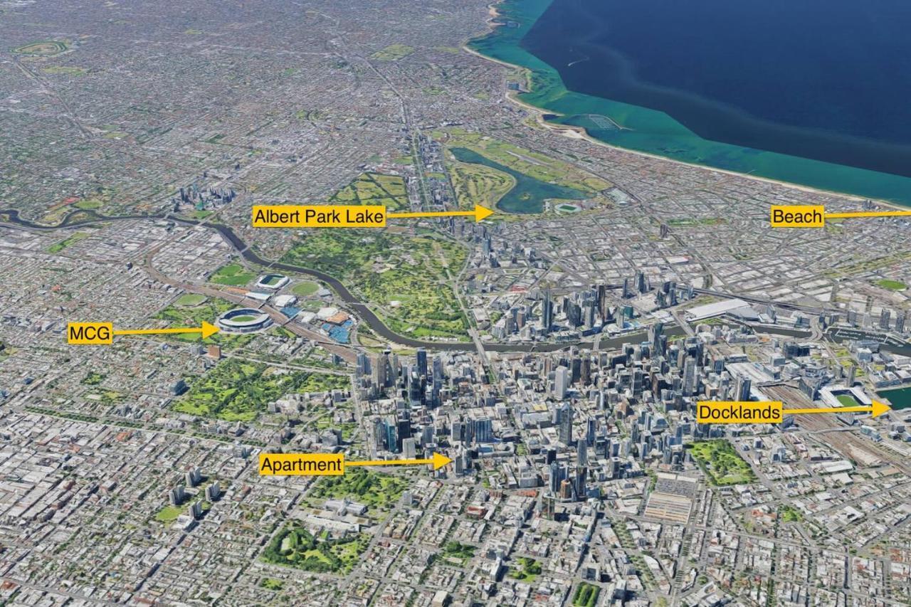Central Sleek City Living Close To Everything Melbourne City Exterior foto